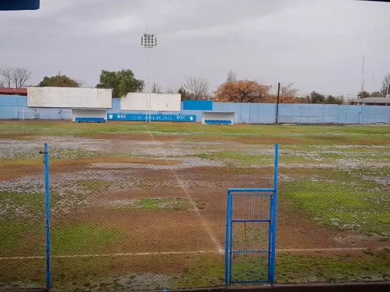 La cancha de Gutiérrez tras el mal clima en Mendoza