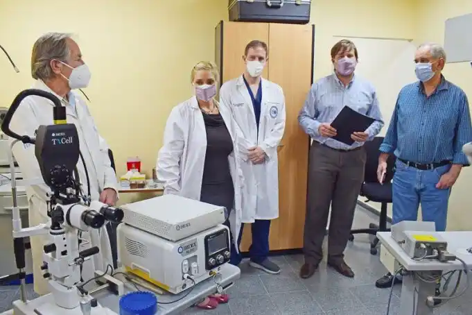 Nuevo equipamiento de oftalmológica para el HAC