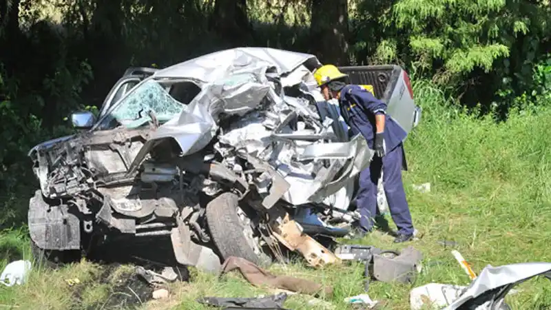 Cuatro miembros de una familia entrerriana mueren en un accidente en Uruguay