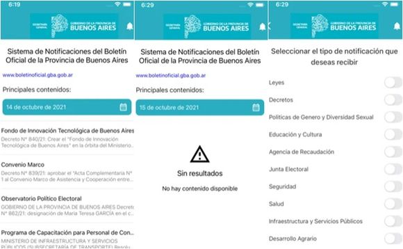 Nueva aplicación del Boletín Oficial bonaerense: Tendrá un resumen diario y un sistema de alertas
