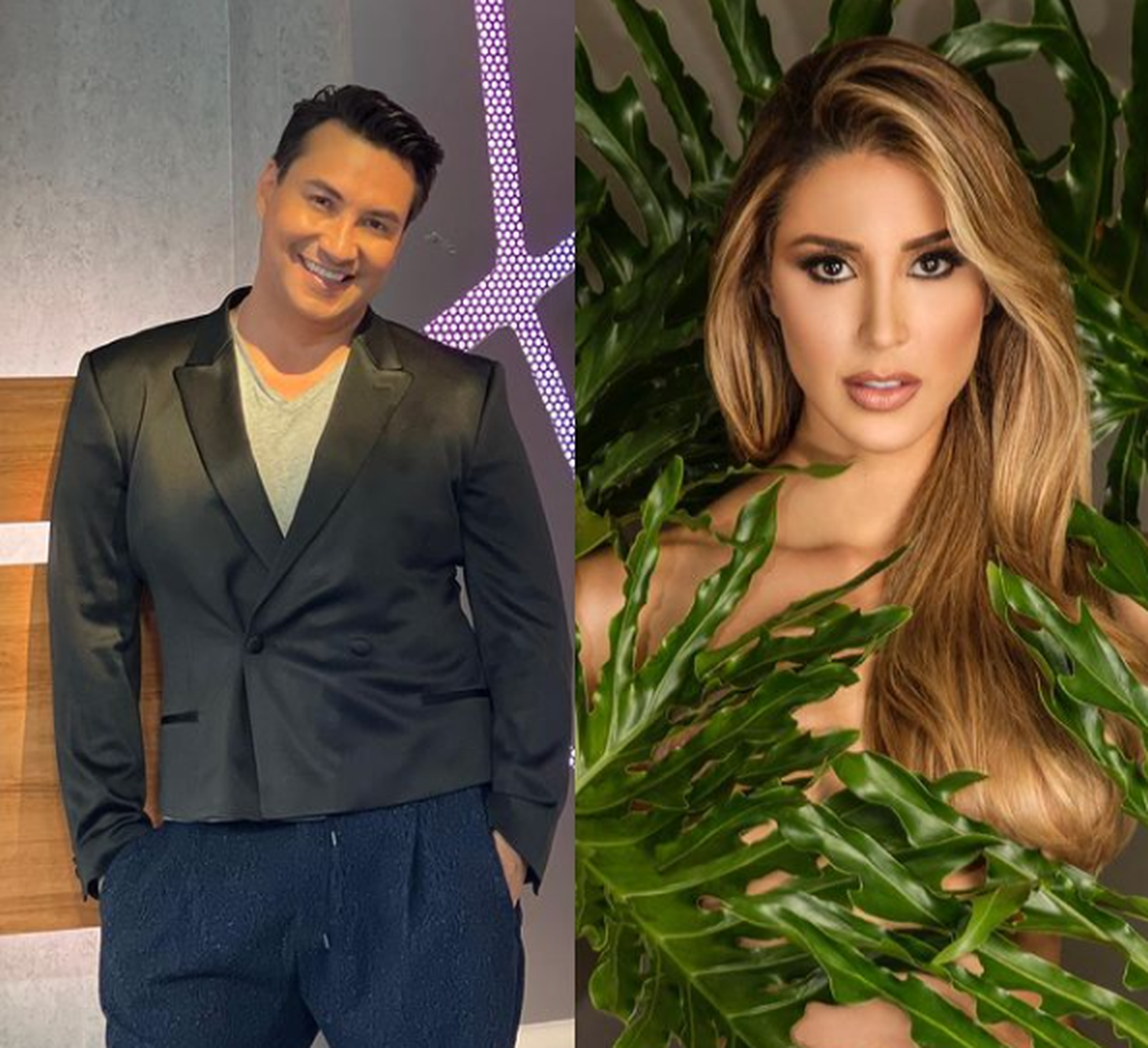 Lucho Borrego entrevistó a Miss Venezuela. Foto Instagram
