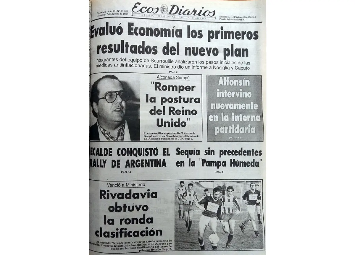 Domingo 7 de agosto de 1988