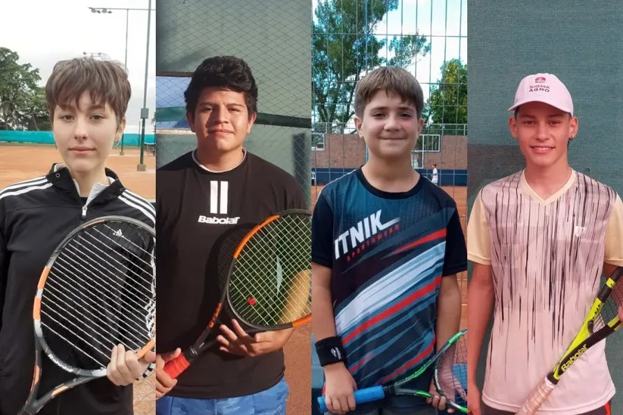 Tenistas de Atlético compiten en Esperanza