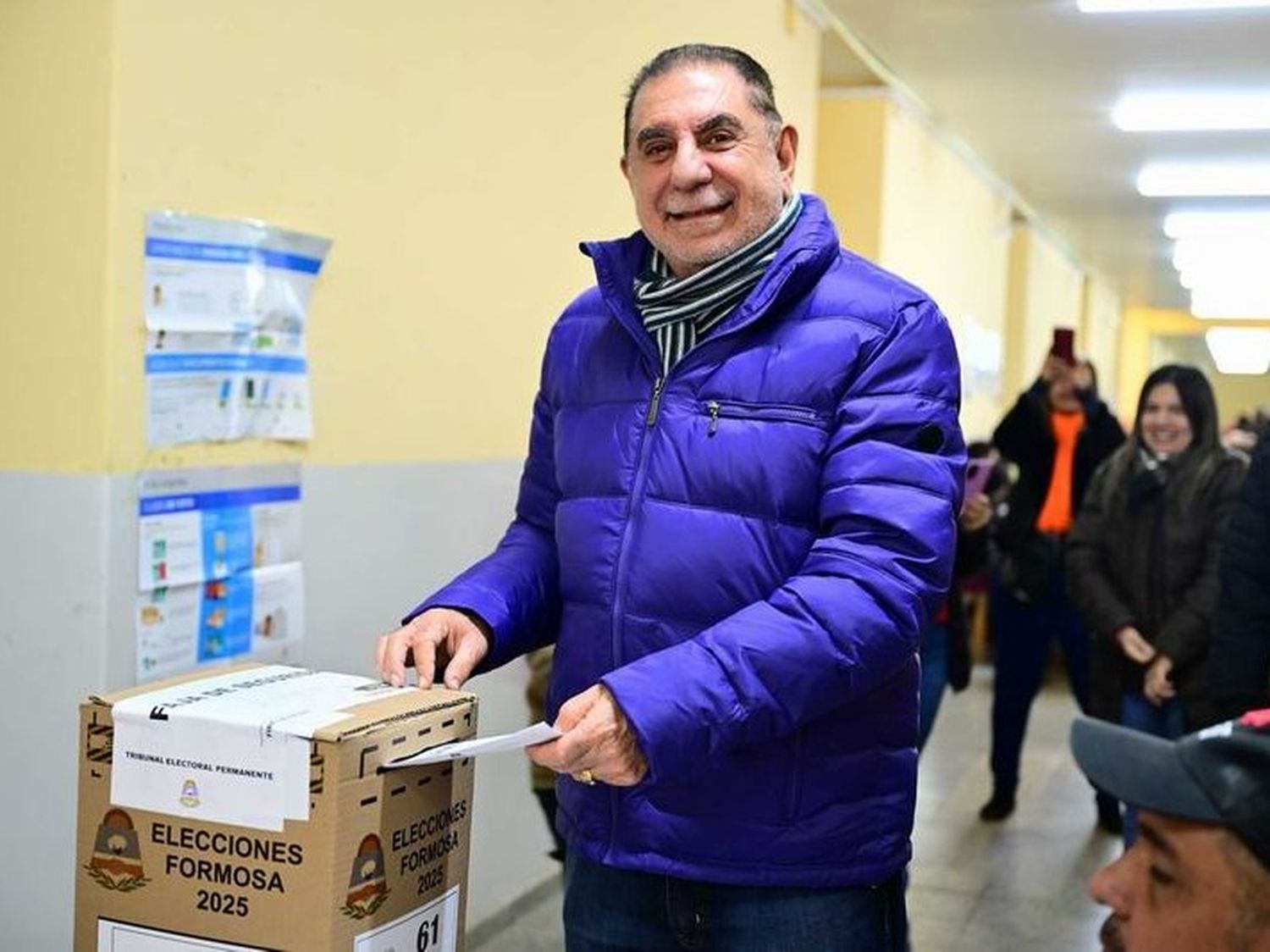 Jofré, confiado en los resultados de los comicios