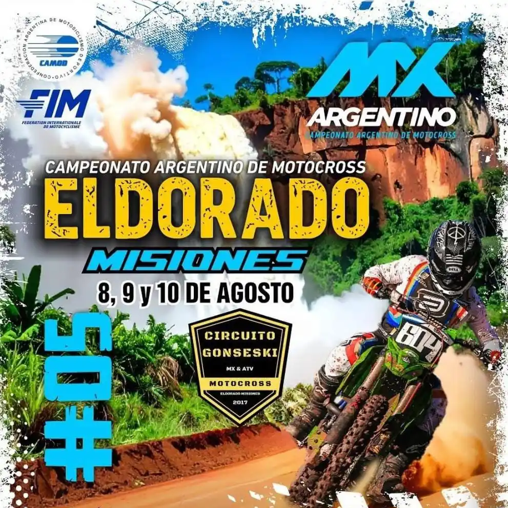 Rifa solidaria para apoyar a Fermín Gómez en el Campeonato Argentino de Motocross