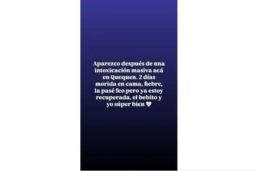 La cantante le trajo calma a sus fans