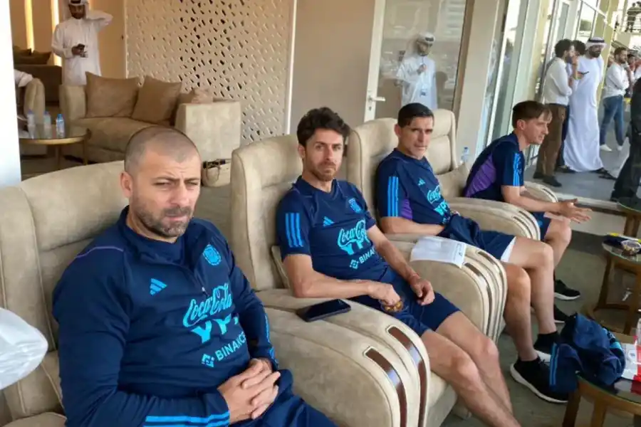 Scaloni fue a ver a Arabia Saudita, primer rival de la Selección Argentina