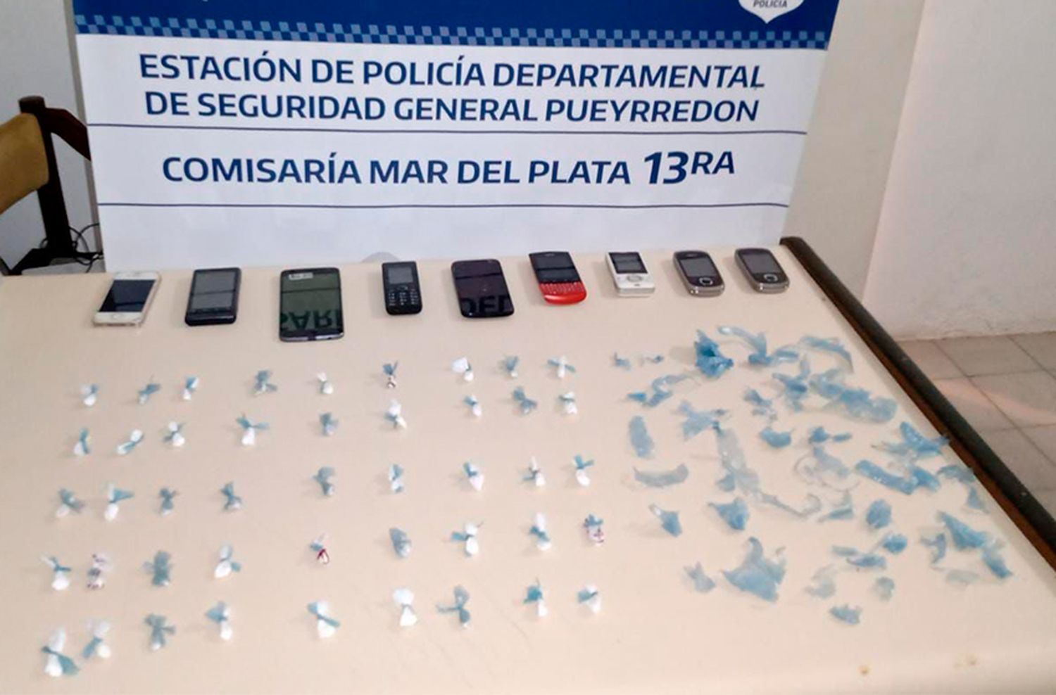 Tras un robo, detienen a una pareja con droga en San Jacinto