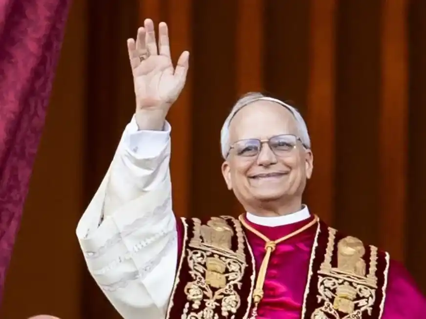 El Papa León XIV, primer pontífice estadounidense. Crédito: XINHUA.