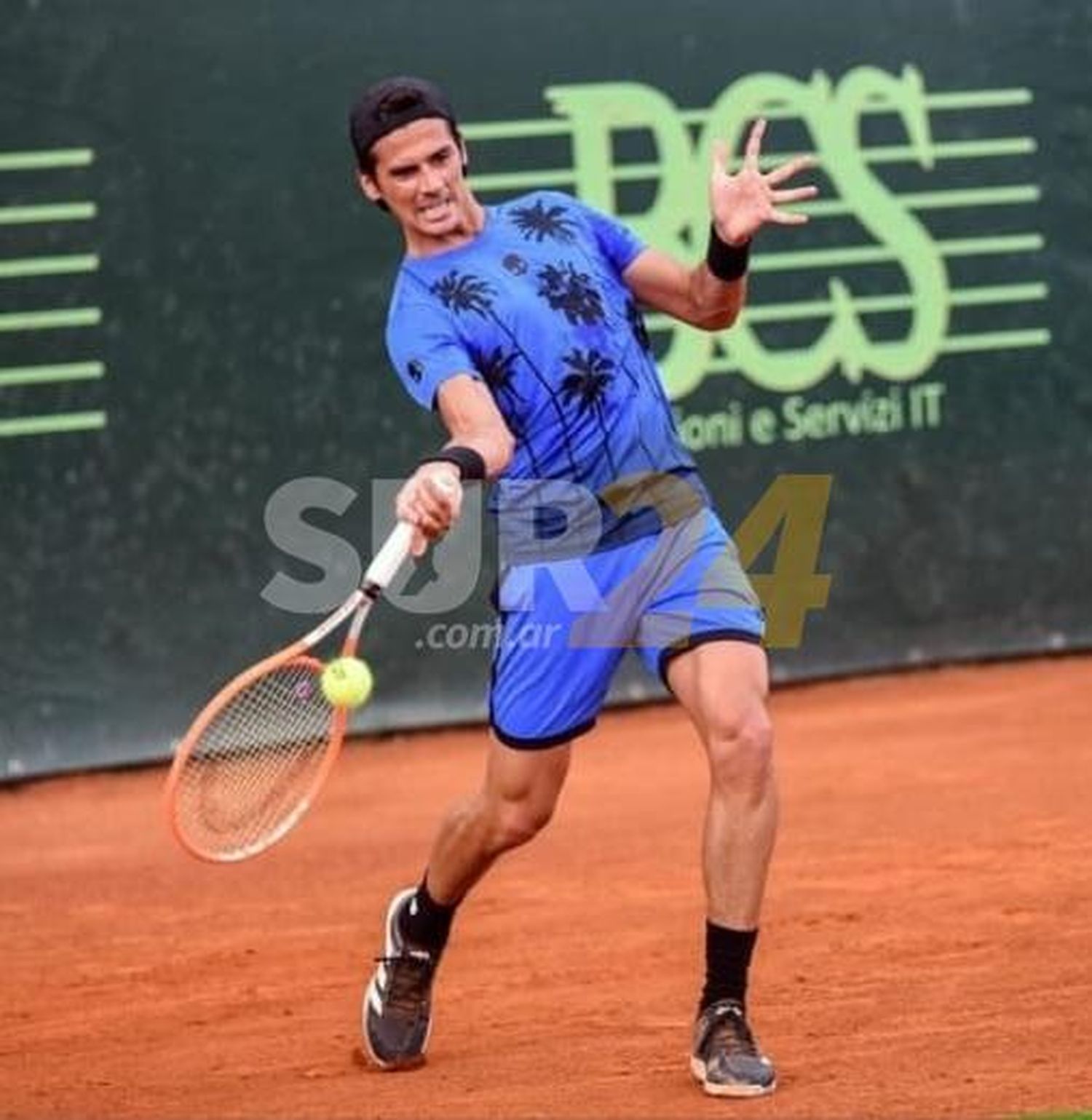 Federico Coria prolongó su buen momento en Italia