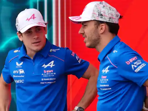 Colapinto y Gasly ya están instalados en Montreal. Foto: Alpine