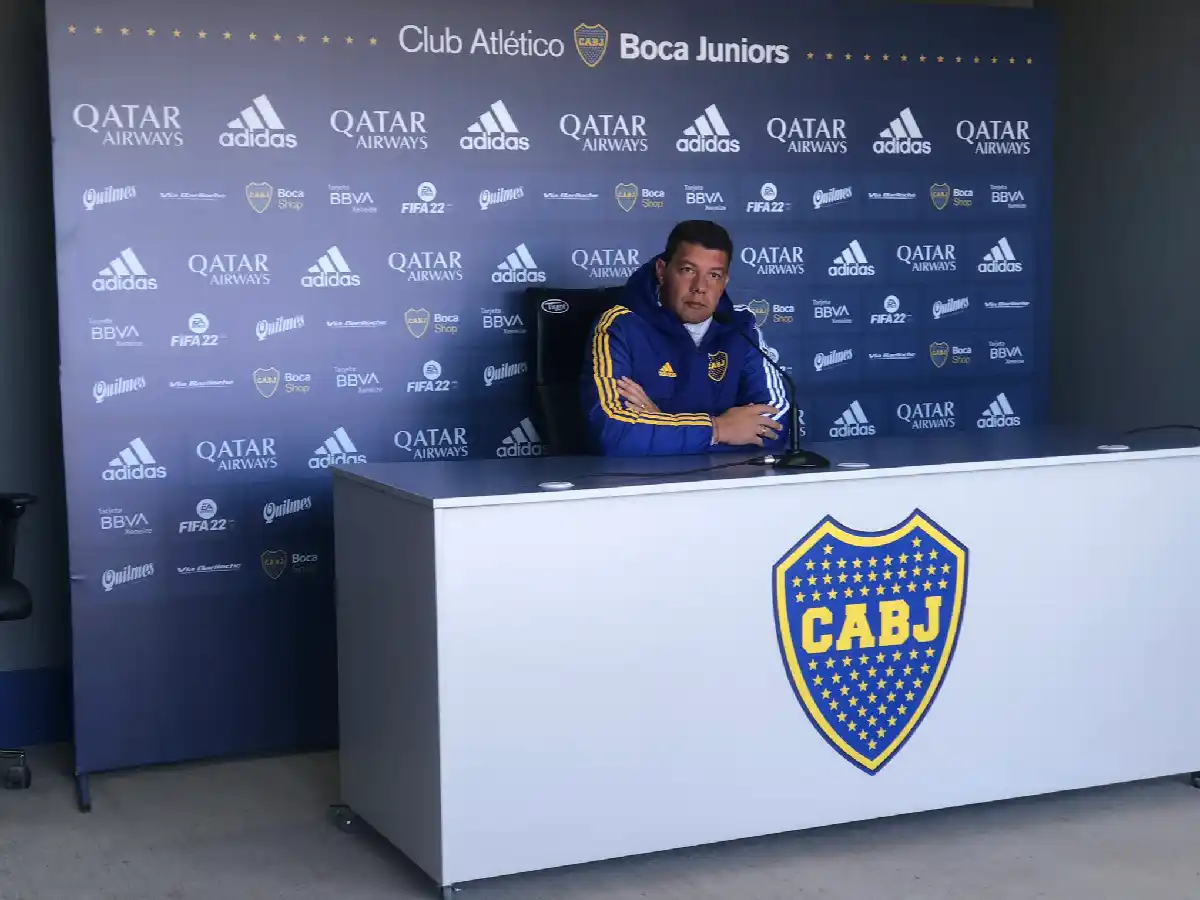 Battaglia no quiso hablar de la situación de Almendra 