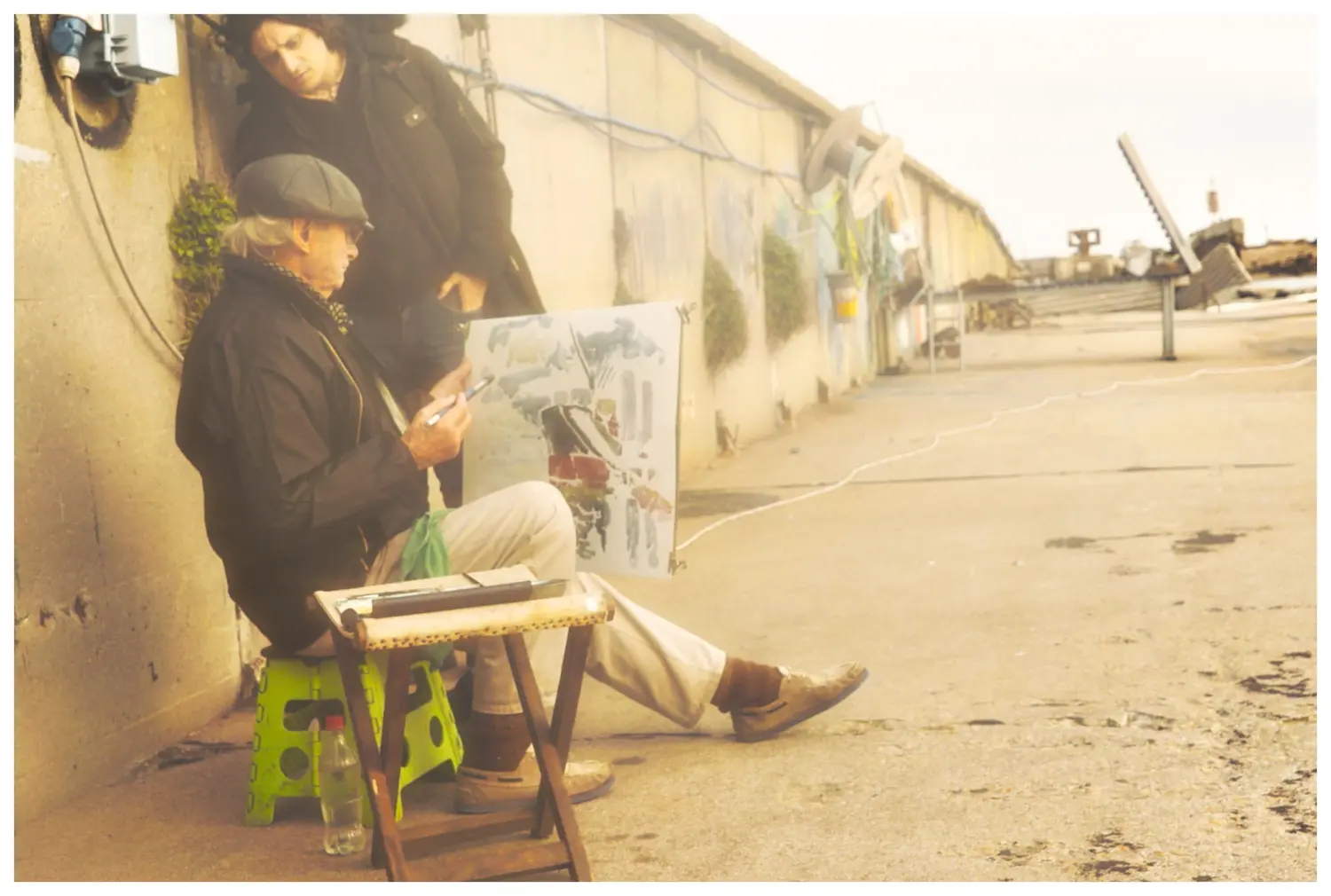 Portada del cortometraje documental. “¿Qué vas a hacer, Pochito?” retrata a Nicasio Díaz Llanos durante su proceso creativo
