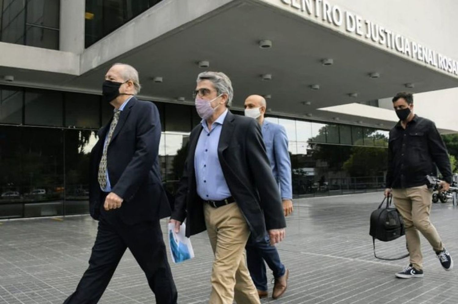 Traferri se presentó en el Centro de Justicia Penal