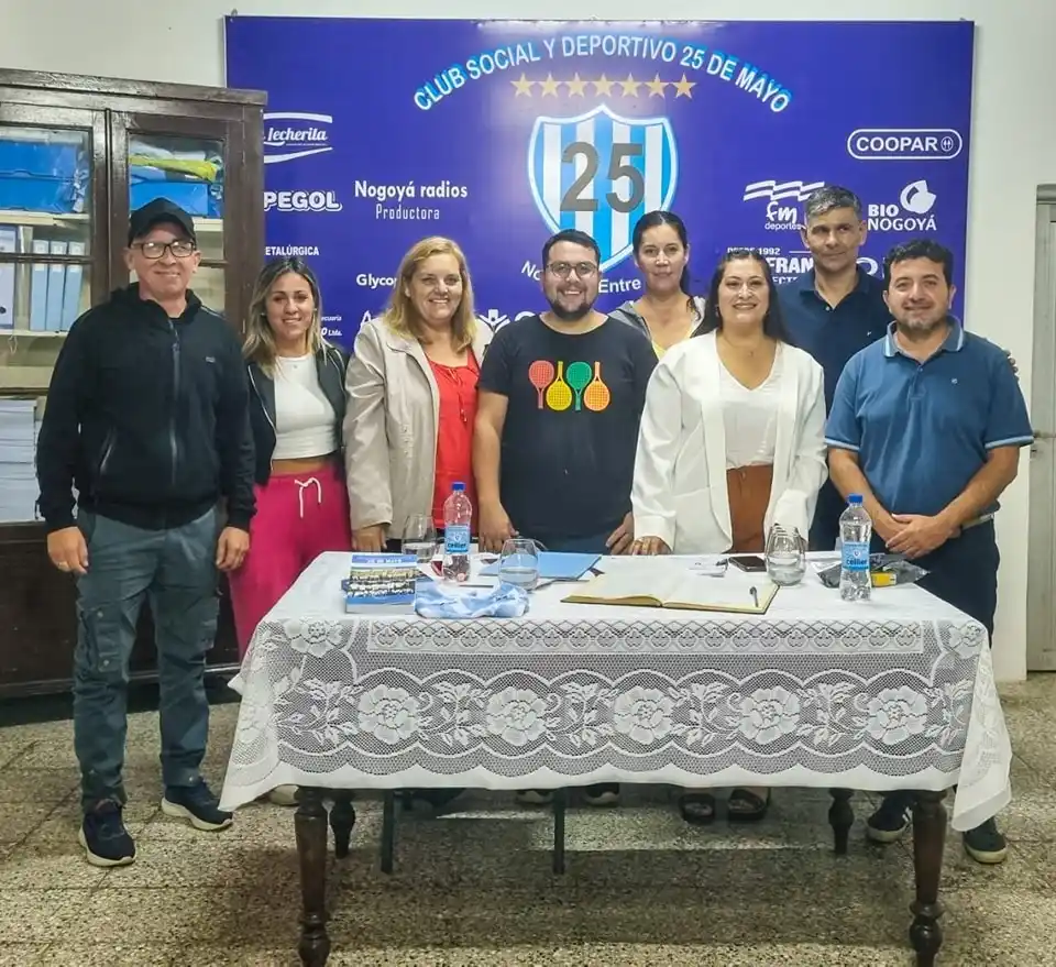 El Club 25 de Mayo cuenta con nuevas autoridades