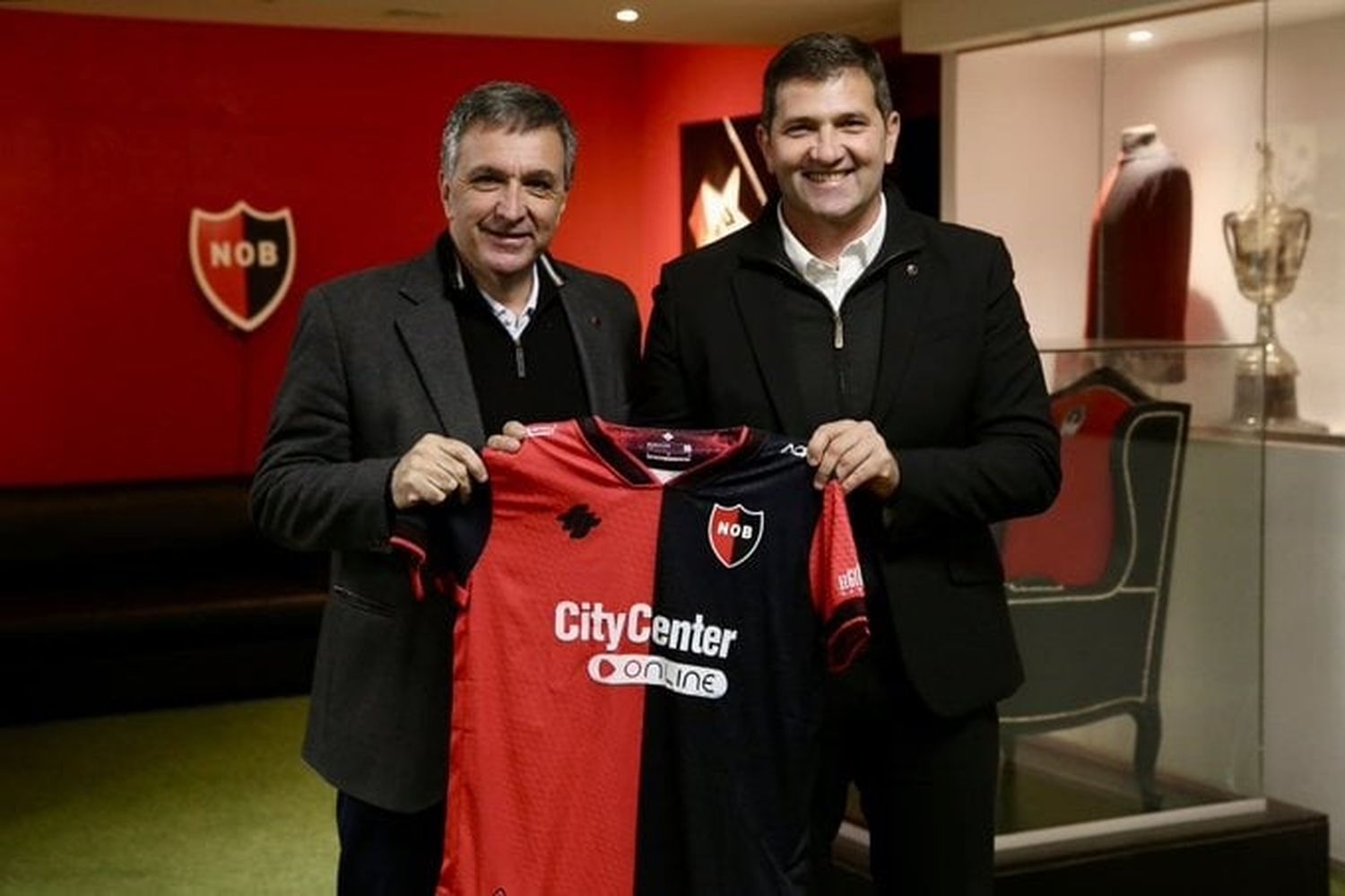 Rubén Capria fue presentado como el nuevo director deportivo de Newell's