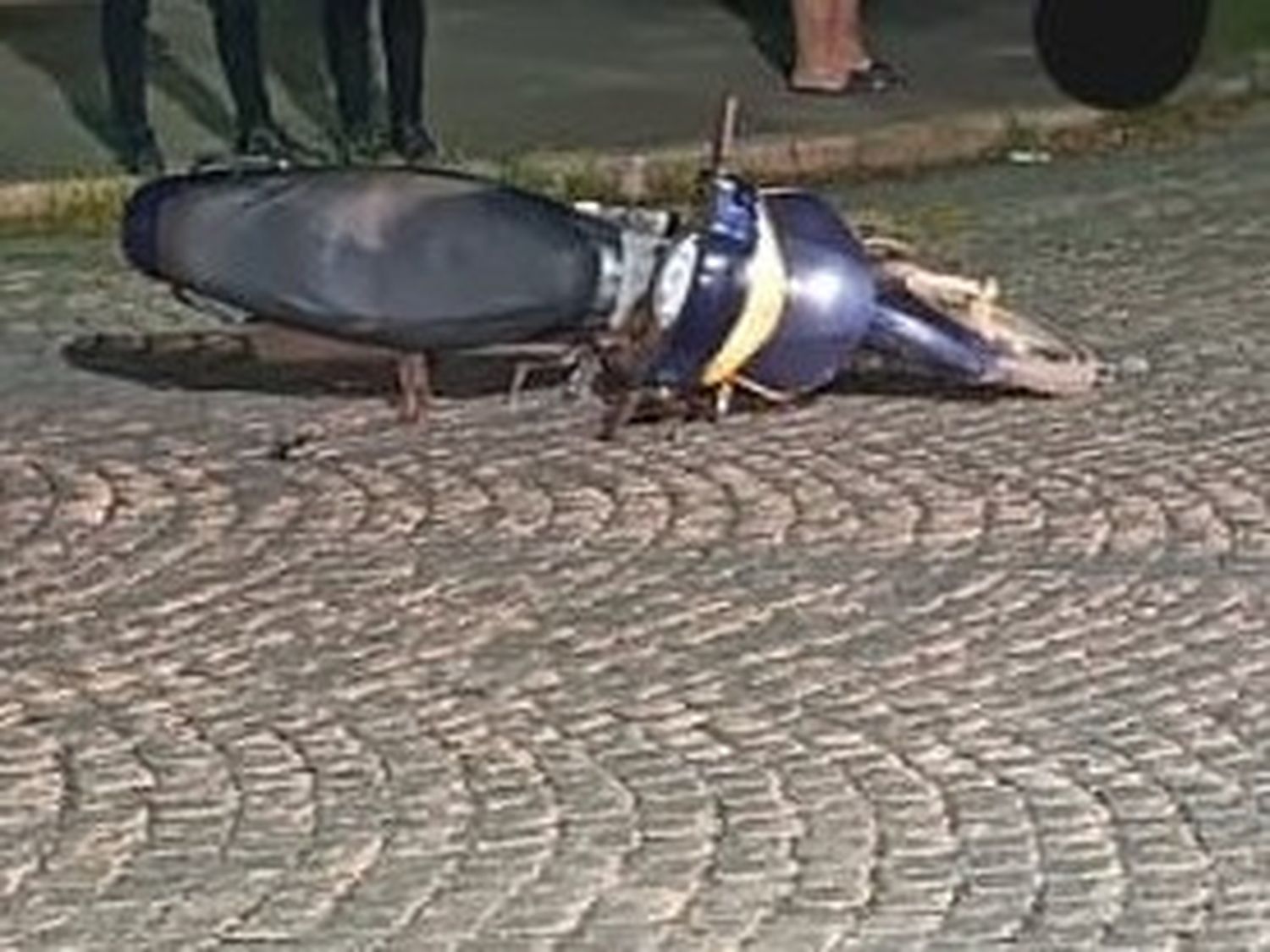 accidente moto barrio centro