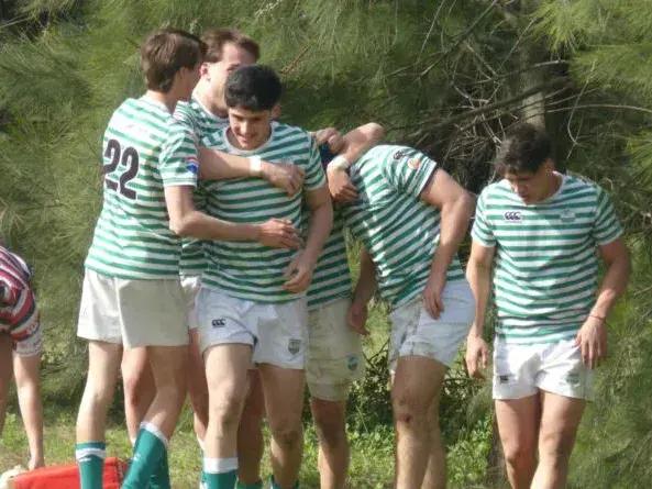 El M16 del Verde cayó 29 a25 con Santa Fe Rugby Club. Foto: Todo a Pulmón