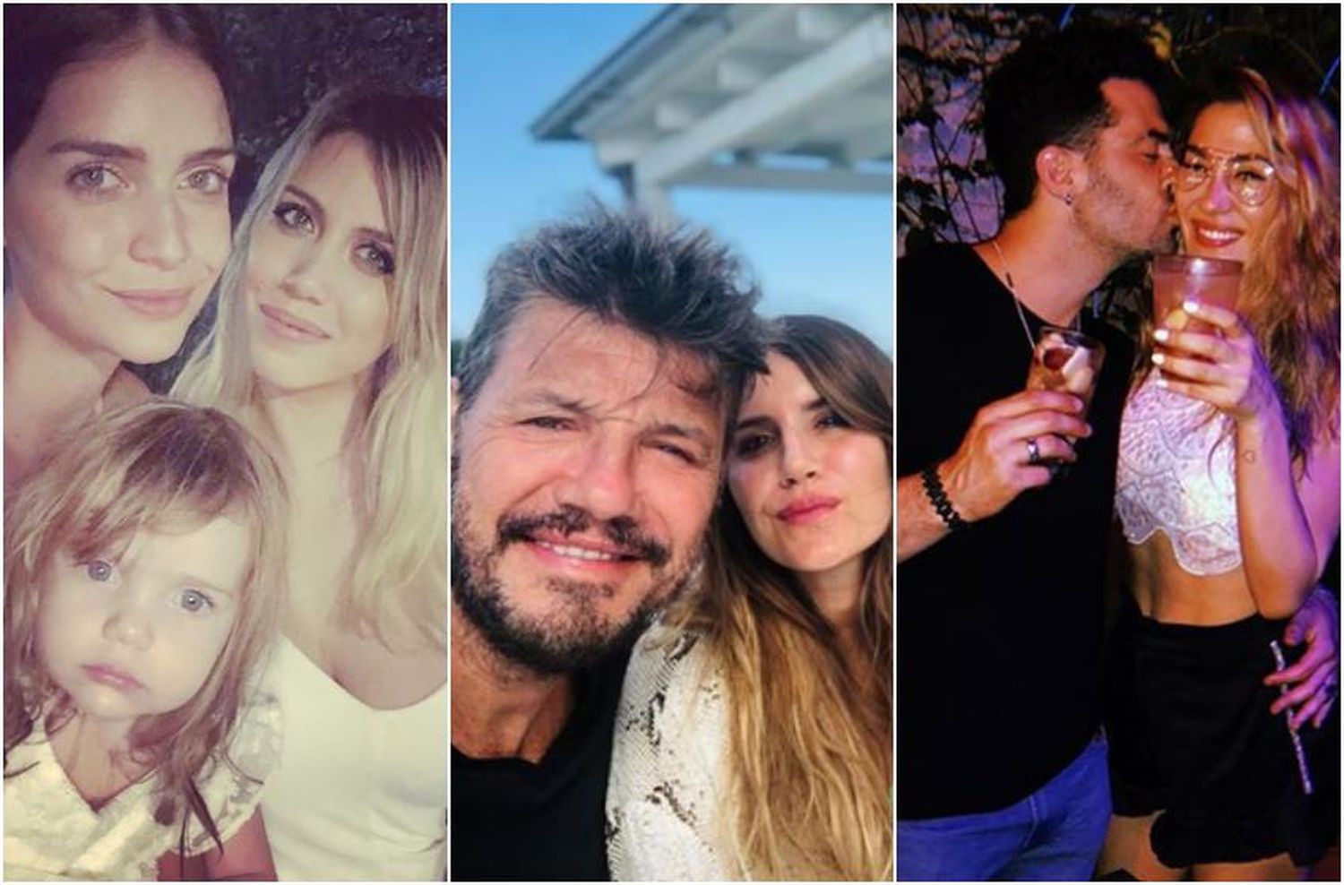 Los festejos de los famosos en Año Nuevo