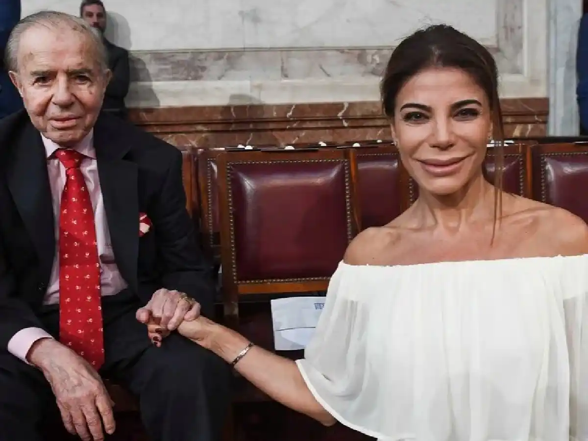 "Te ganamos 2020", la foto que subió Zulemita Menem junto a su padre