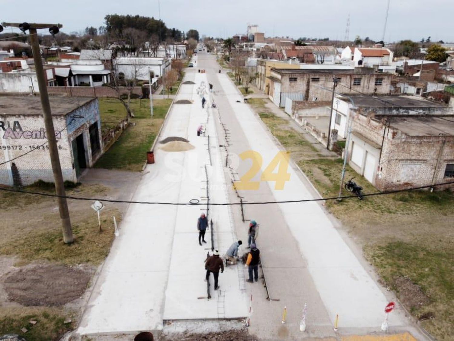 Pavimentación de Av. Santa Fe: una obra necesaria que jerarquiza la zona céntrica