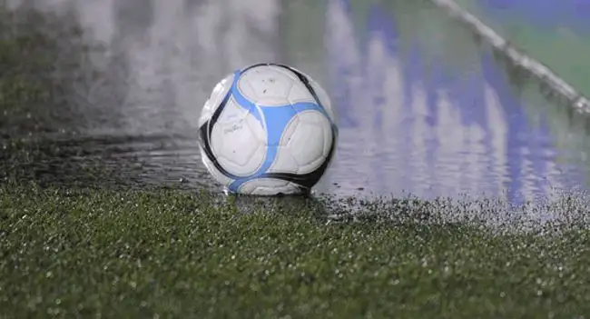 Fútbol local: Por el temporal, suspendieron los partidos de la 16º fecha