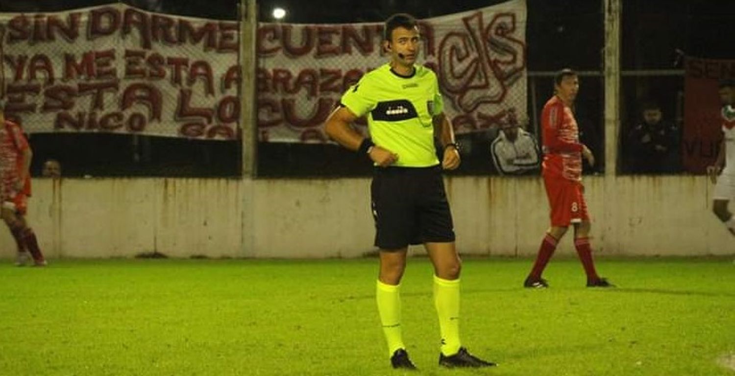 Cavallero, el árbitro para Santamarina en General Cerri