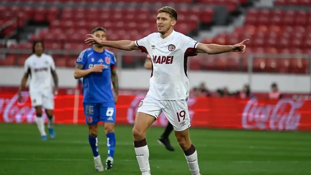Lanús igualó por 2 a 2 con la U de Chile en la ida de la semifinal de la Copa Sudamericana