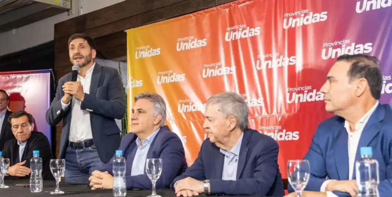 Los seis gobernadores de Provincias Unidas en Chubut