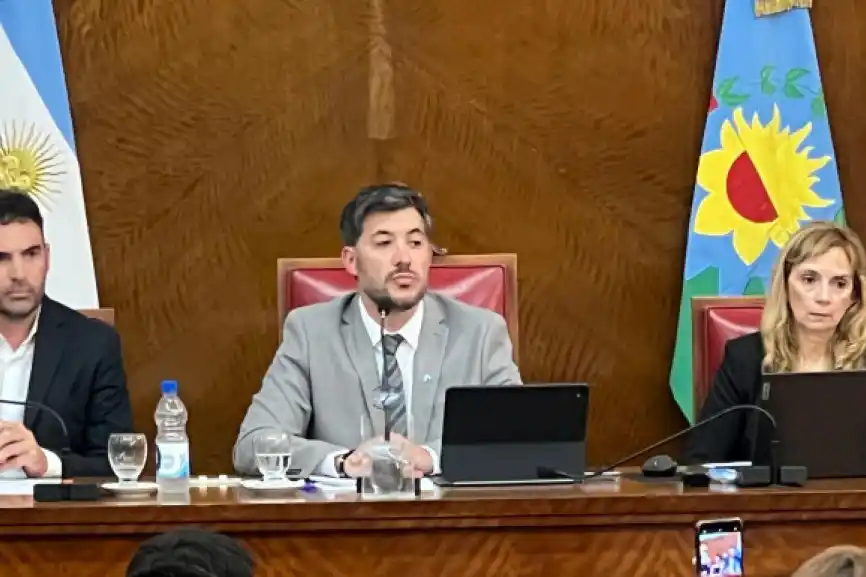 Recalta quedó al frente del Concejo Deliberante.