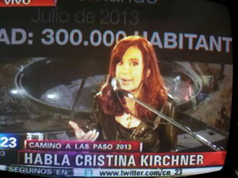 Elecciones 2013: Cristina y la televisación que violó la veda electoral