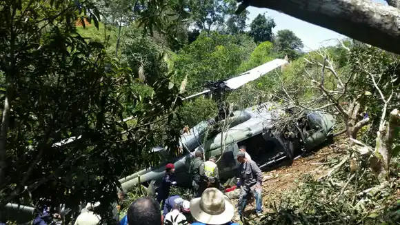 Identifican a militares que fallecieron en accidente de helicóptero del Ejército de Colombia