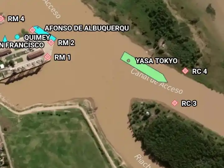 buque varado puerto san pedro yasa tokyo