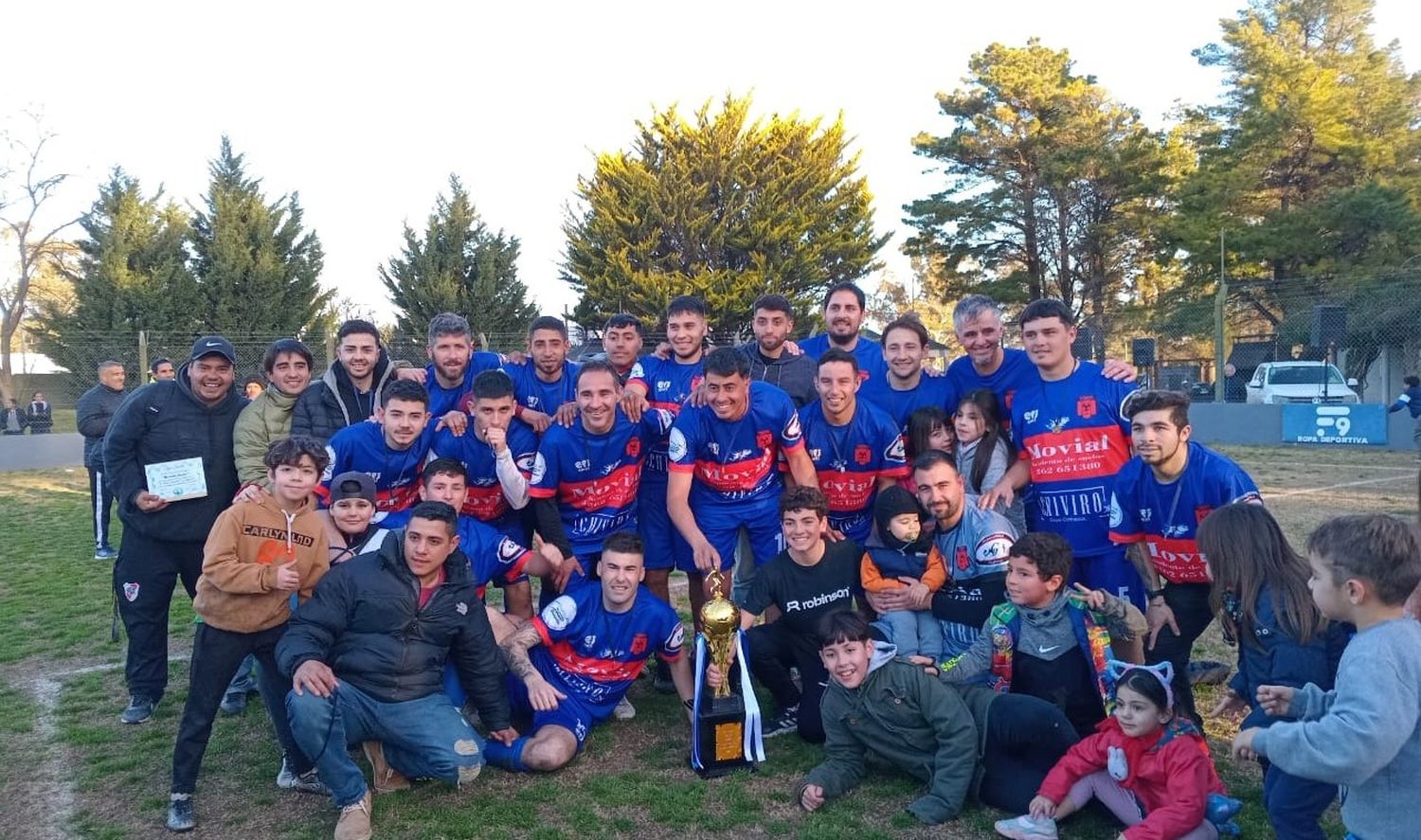 Barrio Norte campeón de la Liga Social de Fútbol de Necochea