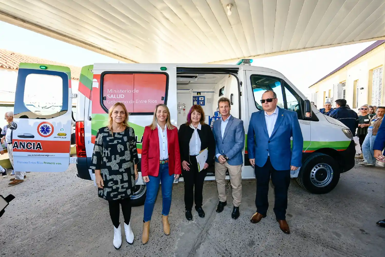 La vicegobernadora Laura Stratta en Victoria mayo 2023