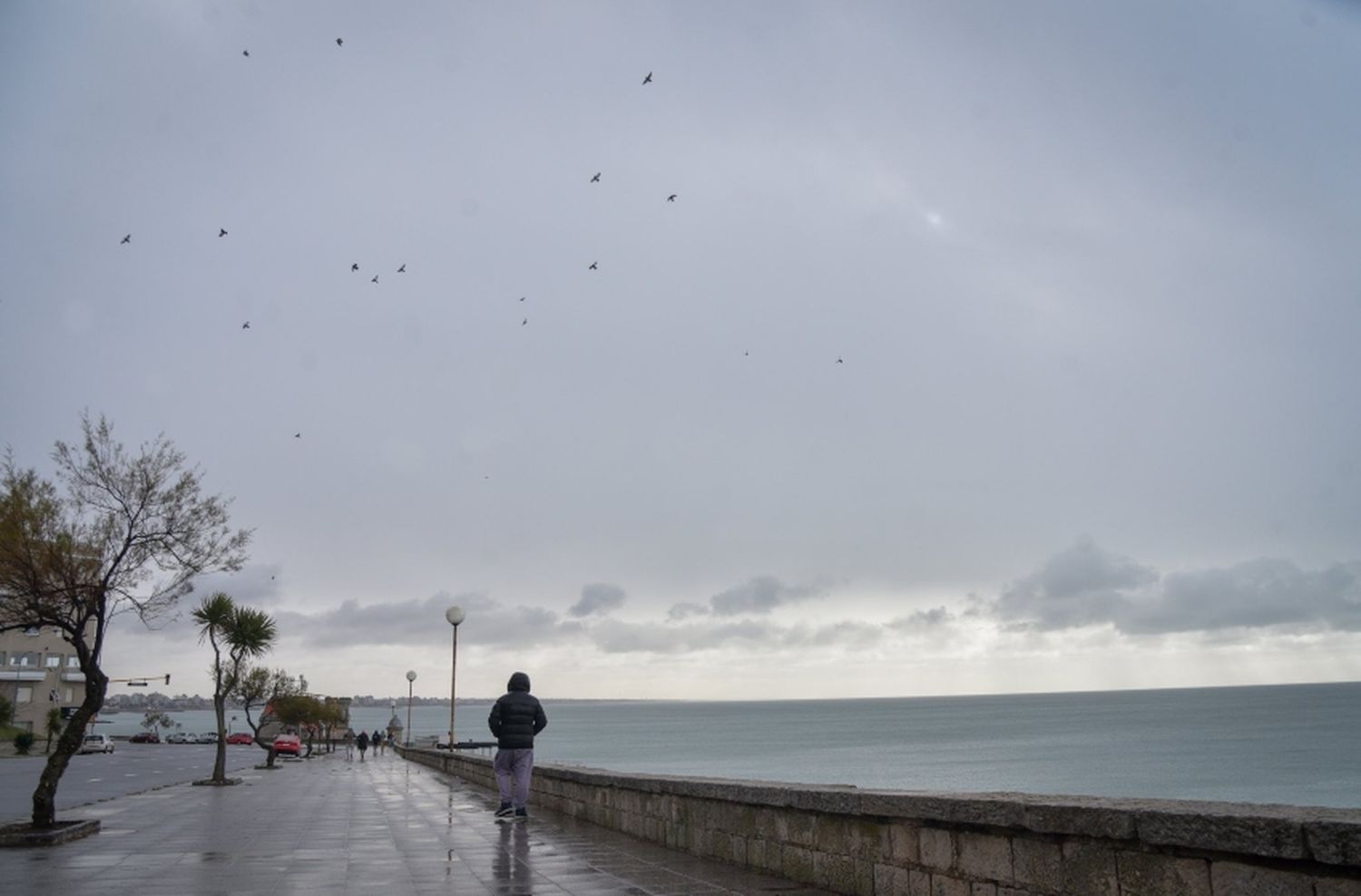 Las nubes no se van de Mar del Plata