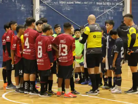 Jornada de Futsal en el Salón de Sportivo Norte: Resultados de la Liga Rafaelina de Fútbol Juvenil