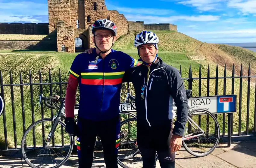 Dos ex combatientes correrán juntos el Triatlón de Mar del Plata