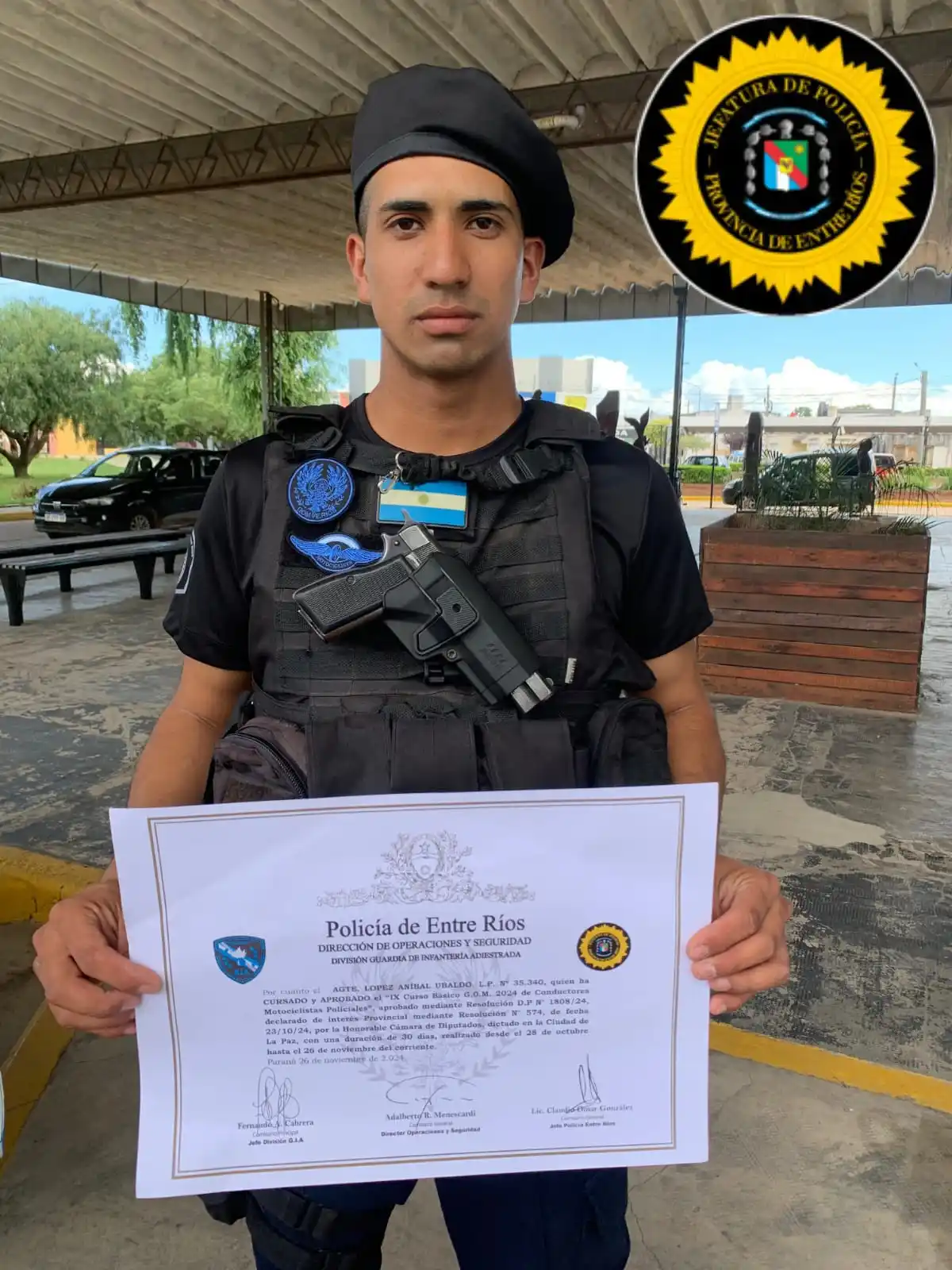 Capacitaciones de funcionarios policiales