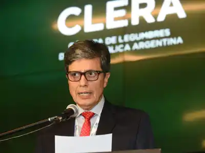 Jorge Reynier, presidente de la Cámara de Legumbres de la República Argentina.