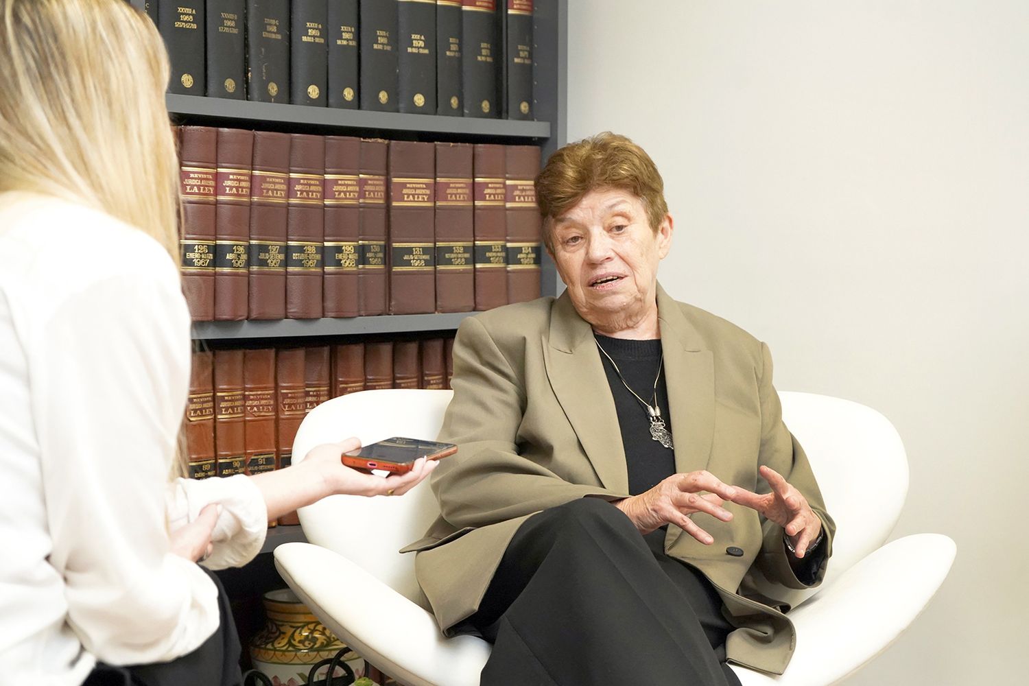 Destacada jurista. Aída Kemelmajer de Carlucci dialoga con Ecos Diarios