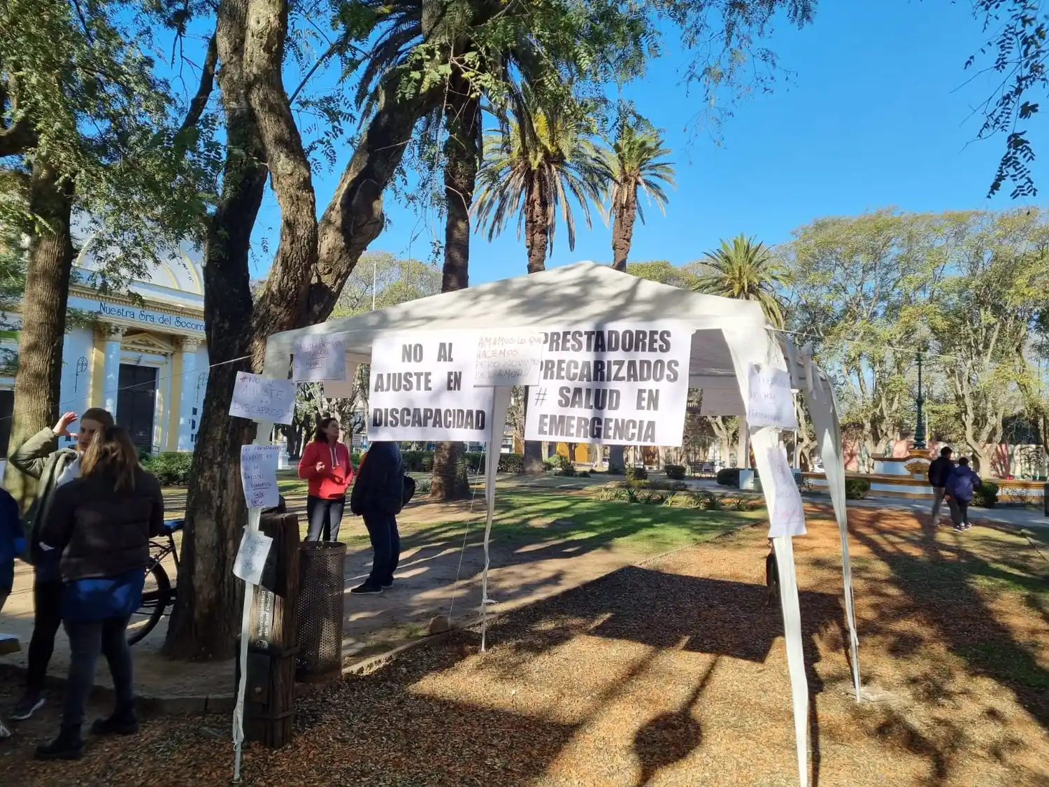 Como en 2022, los prestadores de servicios sobre discapacidad vuelven a movilizar.