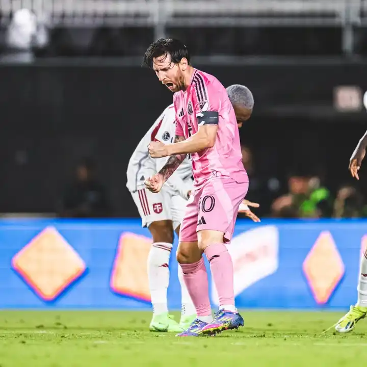 El festejo de Leo Messi. Foto: Prensa Inter MiamiFC