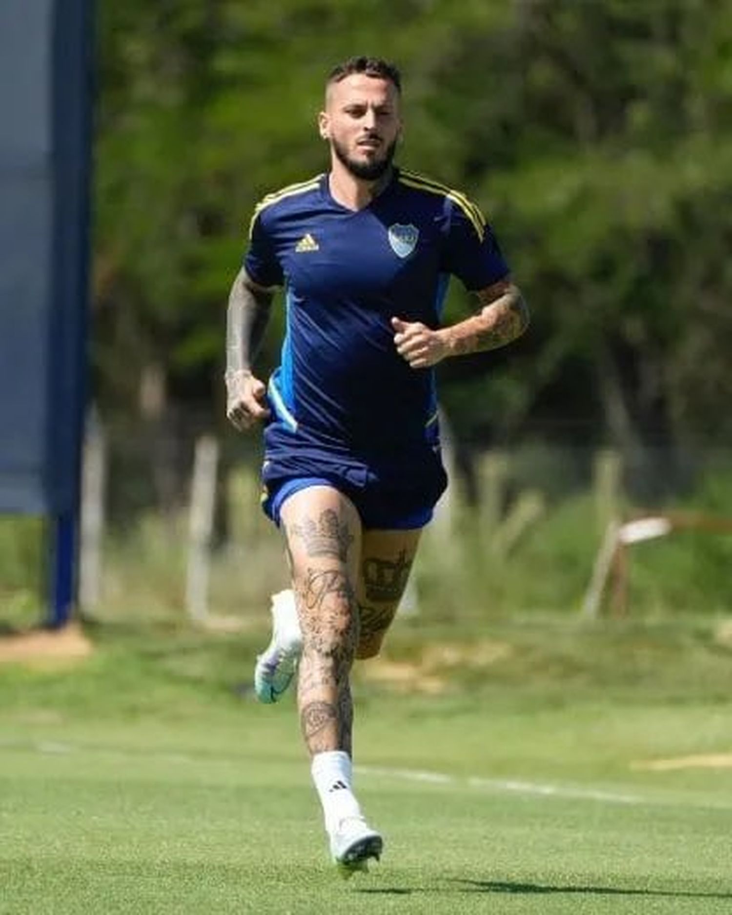 Lema y Benedetto se entrenaron diferenciado