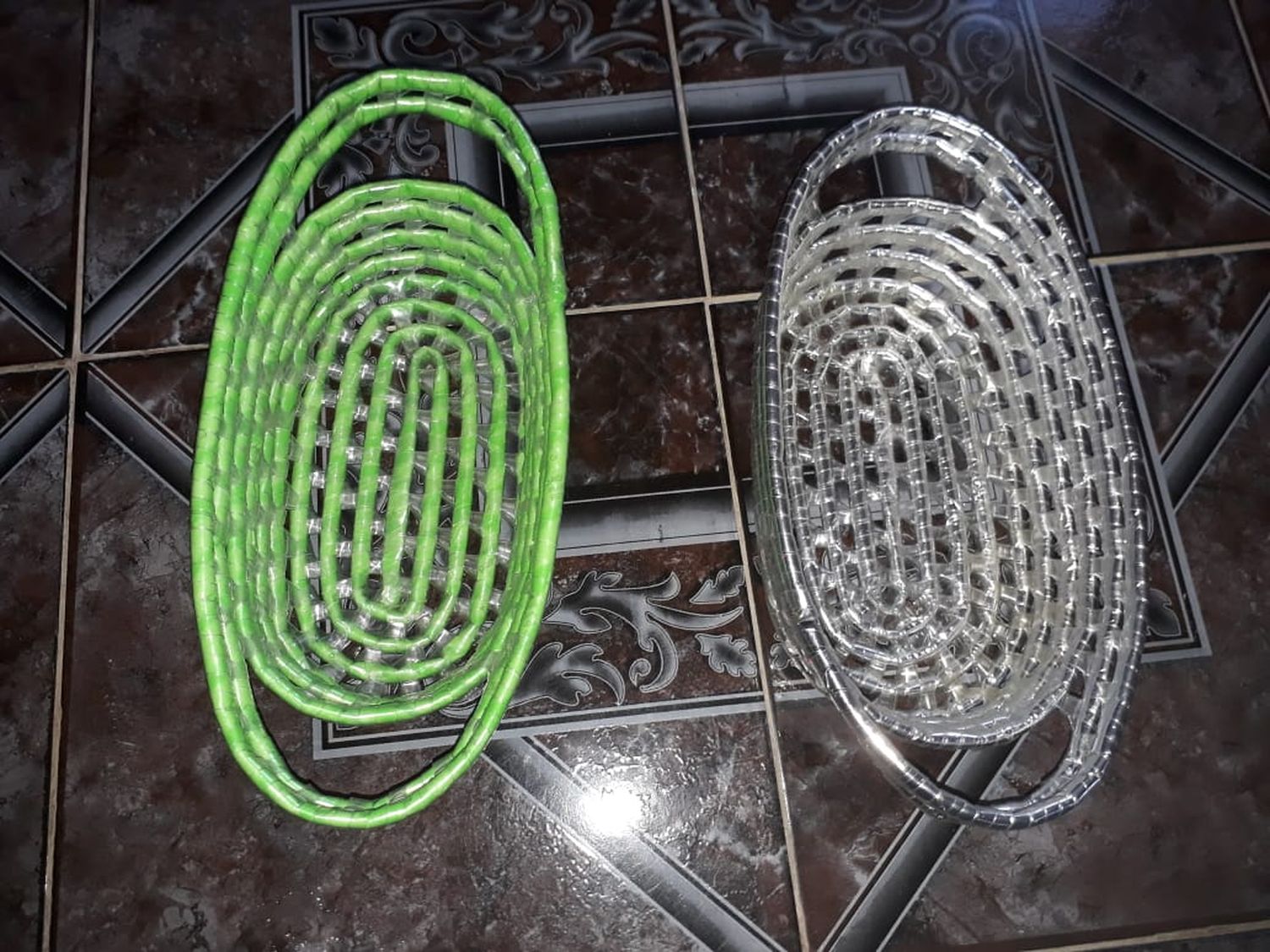 Colecta de botellas plásticas