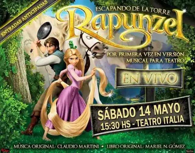 “Rapunzel” se presentará nuevamente en el Teatro

