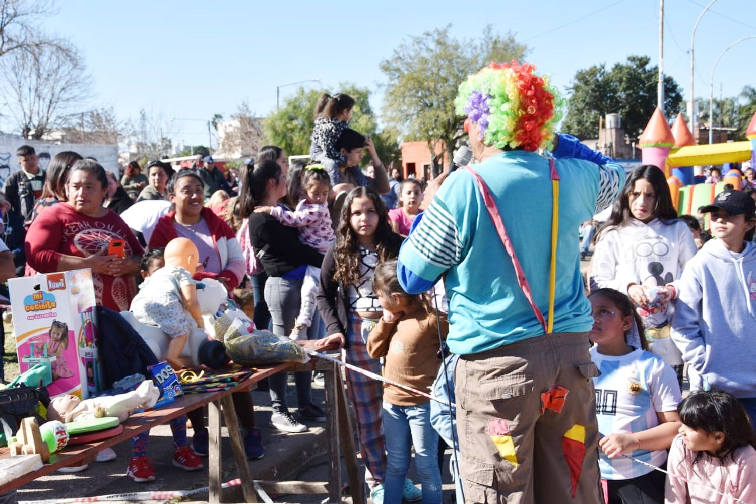 El reencuentro en el ‘‘club santo’’ y un año más con los festejos del Día del Niño