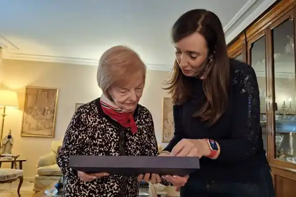 Villarruel homenajeó a Isabel Perón en el Día de la Lealtad peronista: cómo se gestó el encuentro