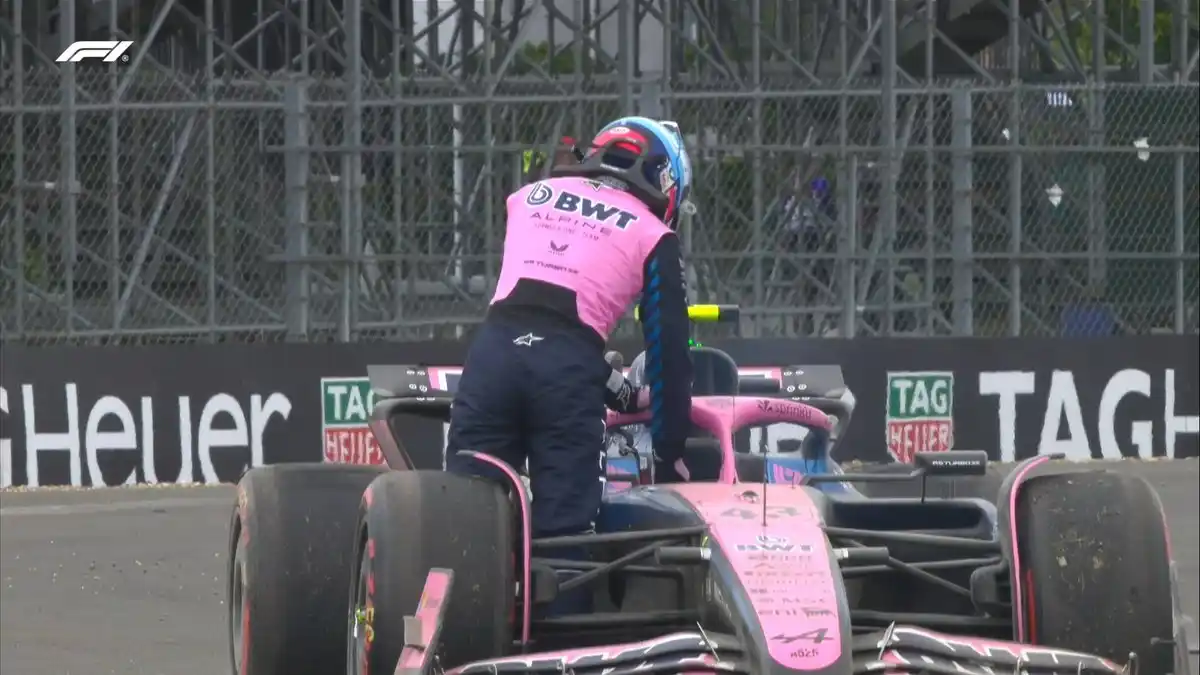 "Una pena, venía haciendo un buen día": el pilarense Colapinto sufrió un accidente y largará último en Silverstone