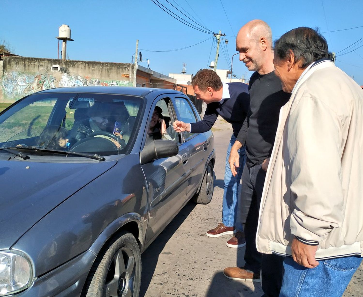 Rodríguez Larreta y Santilli en La Matanza: Incesantes reclamos por la inseguridad